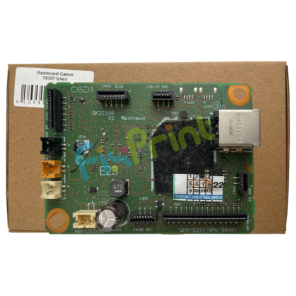 Board Canon TS307 Used, Mainboard Canon TS307 Used, Motherboard TS307 PN QM75371 (QM45848)