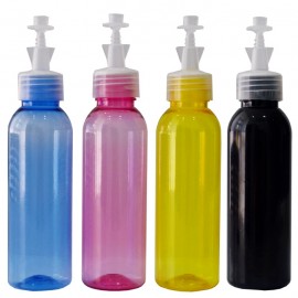 Botol PET 4 Warna 100ml Kemasan Tinta Refill Printer