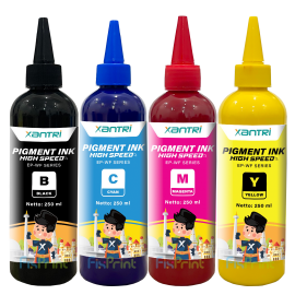 Tinta Xantri Pigment Cyan 250ml High Speed Printer EP Workforce WF-C5390 WF-C5890 WF-C5290 WF-C5790