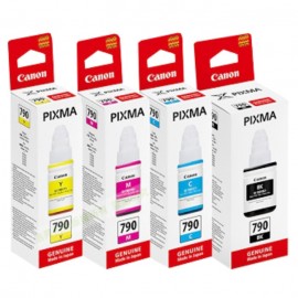 Tinta Refill Canon Original G1010 G2010 G3010 G4010 G4000 G1000 G2000 G3000 GI-790 Cyan 70ml, Tinta Refill Printer Canon G1000 G2000 G3000